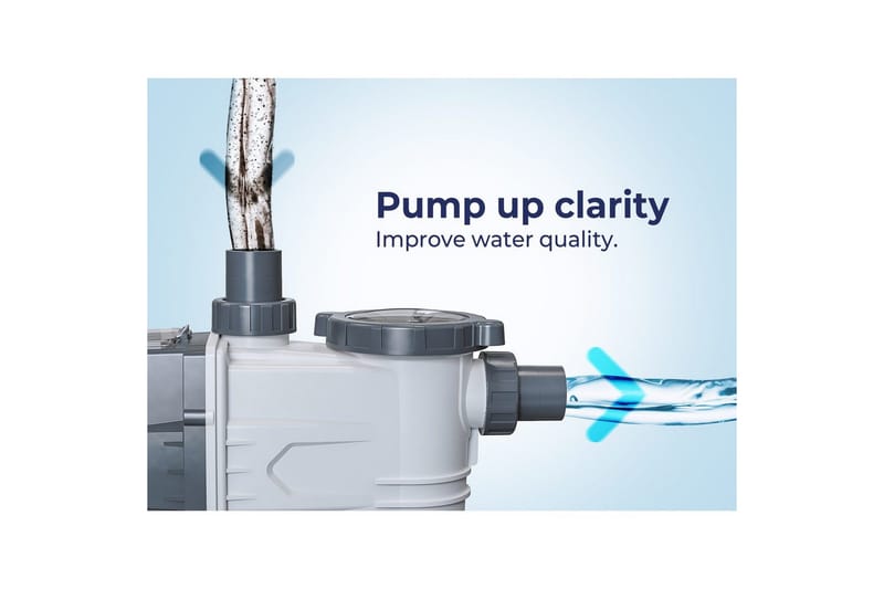 Cirkulationspumpe Swim & Fun Variabel Hastighedspump Stille - Have - Udendørsbad - Poolrengøring - Cirkulationspumpe & pool pumpe