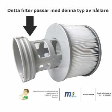 Filter MSpa 2-pak uden bajonet - Have - Udendørsbad - Poolrengøring - Spafilter