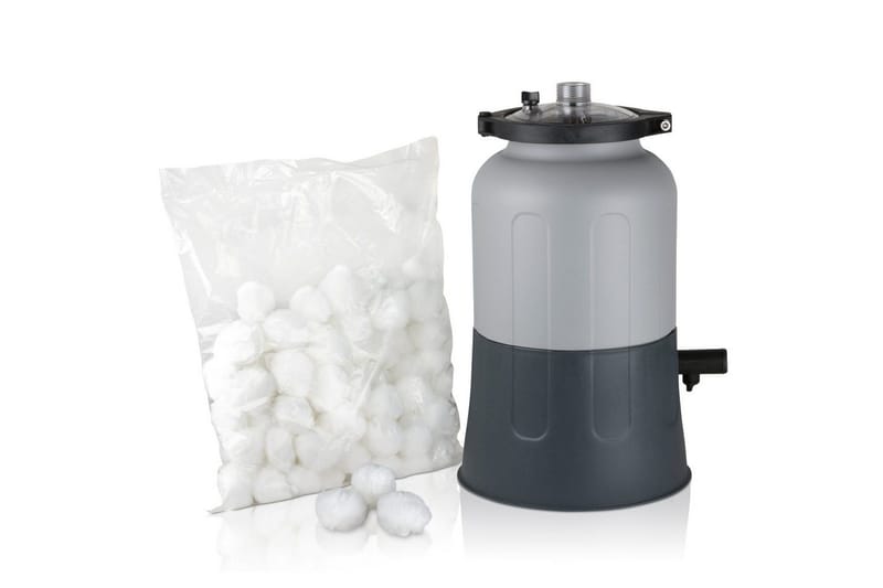 Filteranlæg til pool Swim & Fun integreret pumpe Filterballs System ECO 4 m³/h 40 W - Have - Udendørsbad - Poolrengøring - Patronfilter