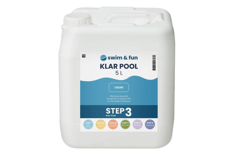 KlarPool Swim & Fun 5L - Have - Udendørsbad - Poolrengøring - Pool kemi og klortabletter