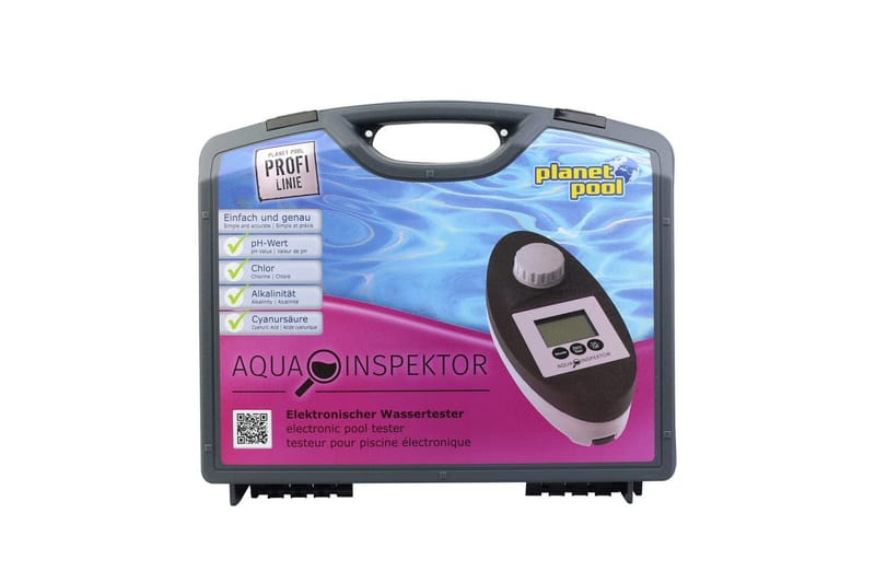 Måleinstrument Planet Pool Aqua Inspector pH / Klor - Have - Udendørsbad - Poolrengøring - Pool kemi og klortabletter
