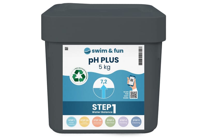 PH-Plus Swim & Fun 5 kg - Have - Udendørsbad - Poolrengøring - Pool kemi og klortabletter