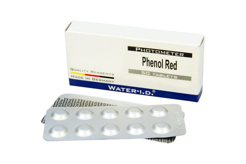 Pool Lab Påfyldning Swim & Fun 50 stk Phenolrød, Phenolrød