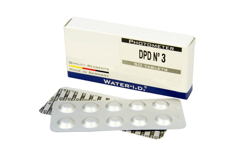 Pool Lab Påfyldning Swim & Fun DPD 50 stk Nr. 3, Nr. 3