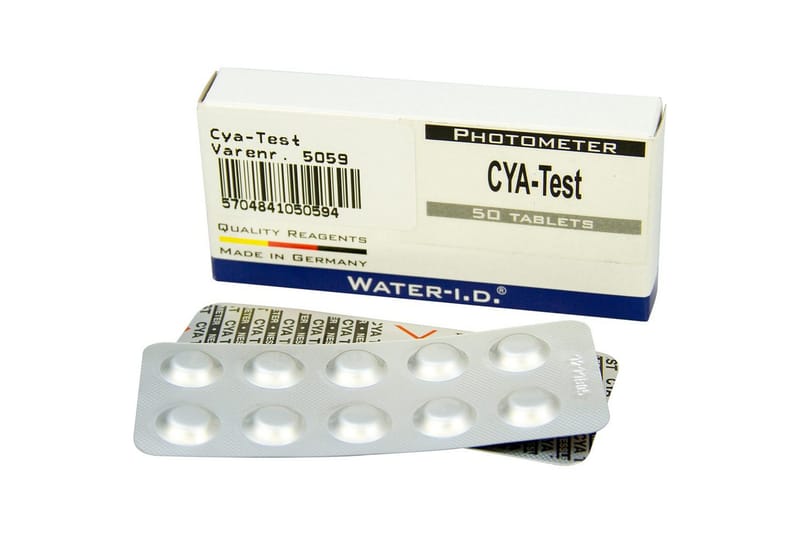 Pool Lab Påfyldning Swim & Fun CYA-test 50 stk, undefined