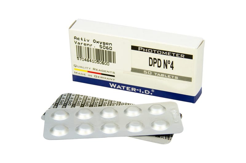 Pool Lab Påfyldning Swim & Fun DPD nr 4 Aktivt ilt 50 stk, undefined