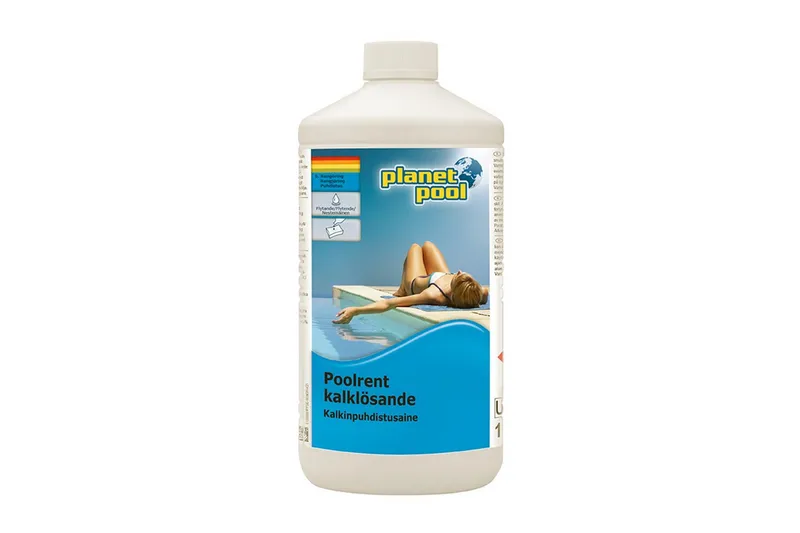 Poolrengøring Planet Pool Poolrent Kalkopløsende 1L, undefined