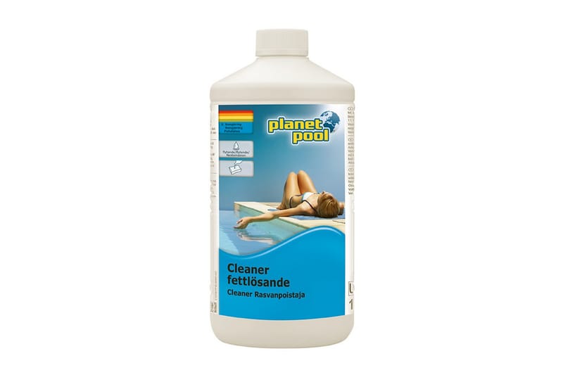 Poolrengøring Planet Pool Cleaner Fedtopløsende 1L - Have - Udendørsbad - Poolrengøring - Pool kemi og klortabletter
