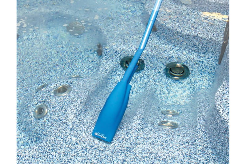 Spa Vac Bundsuger - Batteridrevet - Have - Udendørsbad - Poolrengøring - Poolstøvsuger