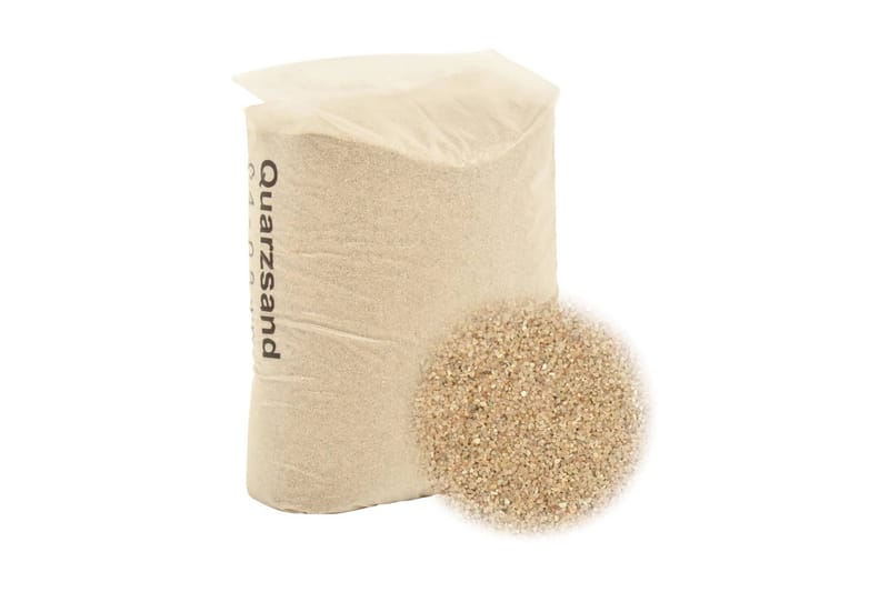 Filtersand 25 Kg 0,4-0,8 Mm - Have - Udendørsbad - Poolrengøring - Sandfilter