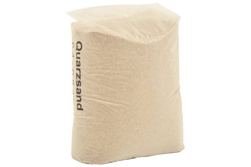 Filtersand 25 Kg 0,4-0,8 Mm - Have - Udendørsbad - Poolrengøring - Sandfilter