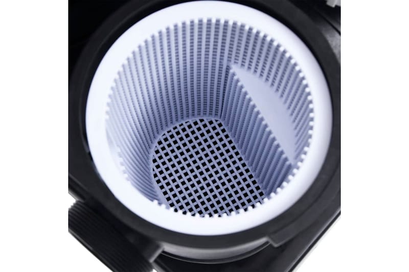 sandfilter med 7-vejs ventil & 1000 W pumpe blå og sort - Have - Udendørsbad - Poolrengøring - Sandfilter
