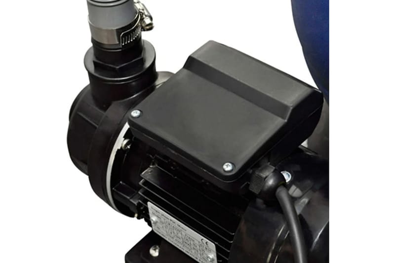 Sandfilterpumpe 2 Stk. 400 W 11000 L/T - Blå - Have - Udendørsbad - Poolrengøring - Sandfilter