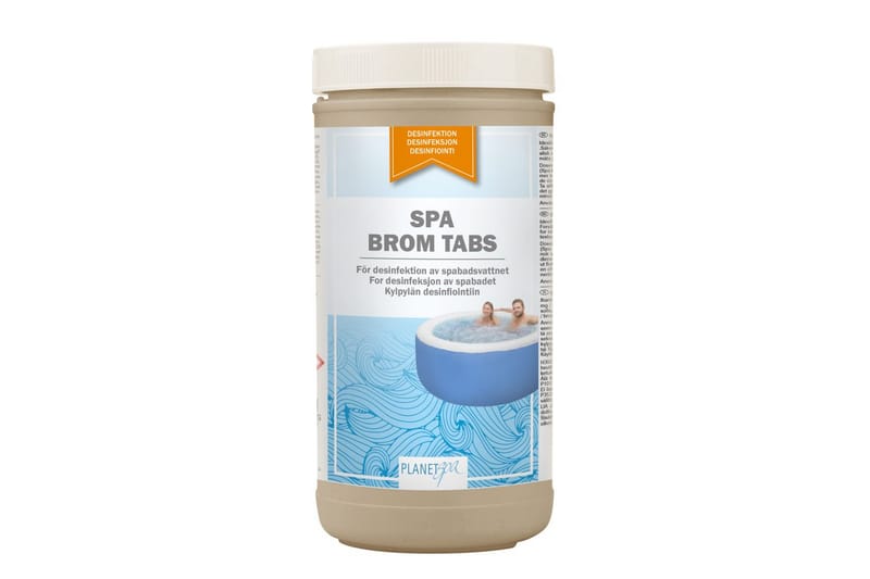 Vandpleje Planet Spa Brom Tabs 1 kg (20 g) - Have - Udendørsbad - Poolrengøring - Spakemi & klortabletter