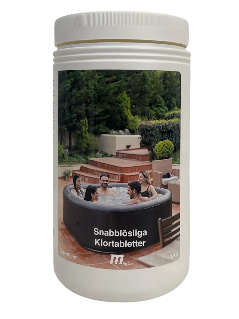 Vandplejekemikalier MSpa Klortabletter Hurtigvirkende