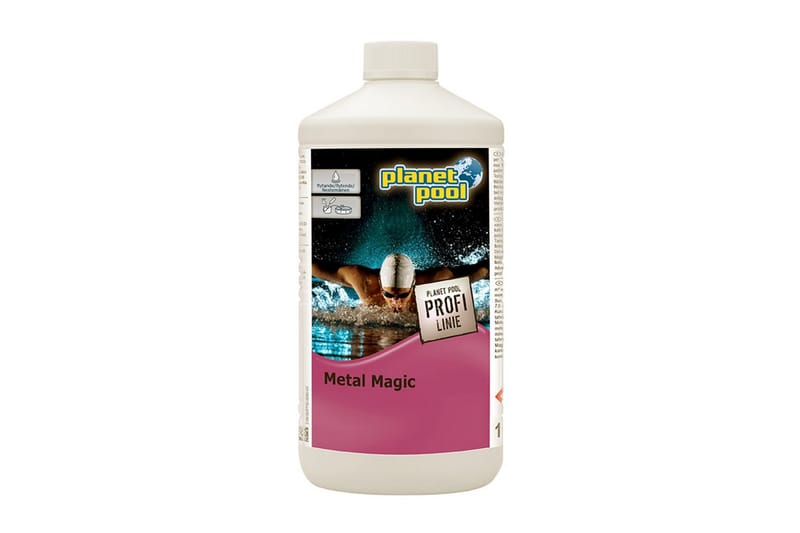 Poolrengøring Planet Pool MetalMagic 1L - Have - Udendørsbad - Poolrengøring - Pool kemi og klortabletter