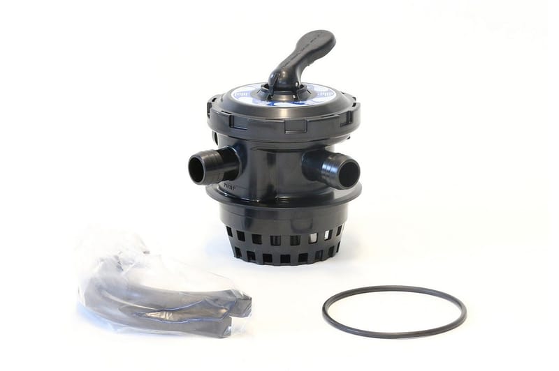 6-vejs-Topventil med rørkobling - Planet Pool - Hus & renovering - Byggeri - Vand & afløb - Ventiler