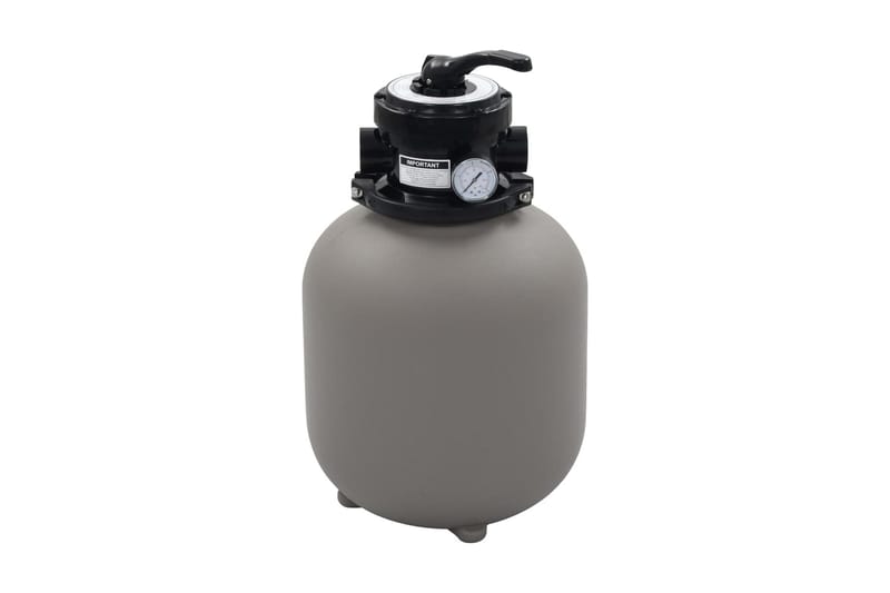filter Til Pool Multiventil m 4 Indstillinger 350 Mm - Grå - Have - Udendørsbad - Pooltilbehør - Øvrigt pooltilbehør