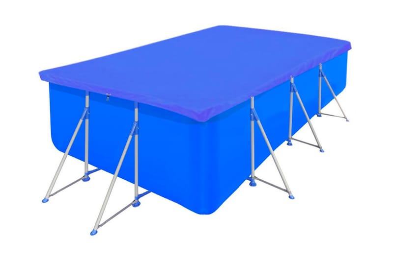 Pool Cover Pe Rektangulært 90 G/M² 540 X 270 Cm - Blå - Have - Udendørsbad - Pooltilbehør - Øvrigt pooltilbehør