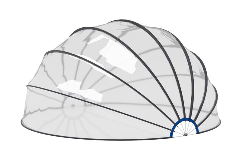 poolkuppel 500x250 cm - Pooltag - Øvrigt pooltilbehør