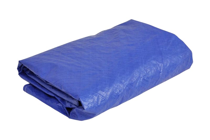 Poolovertræk Pe Rundt 540 Cm 90 G/M² - Blå - Øvrigt pooltilbehør - Poolovertræk & poolcover