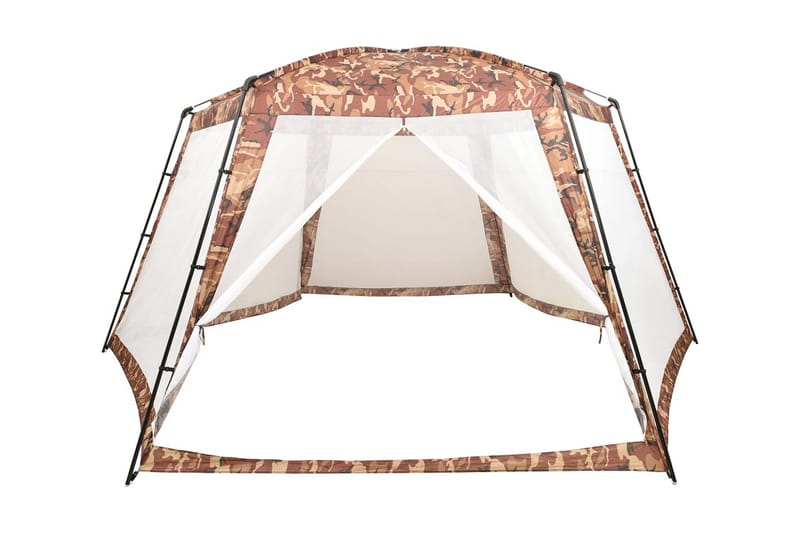 pooltelt 660x580x250 cm stof camouflage - Have - Udendørsbad - Pooltilbehør - Øvrigt pooltilbehør