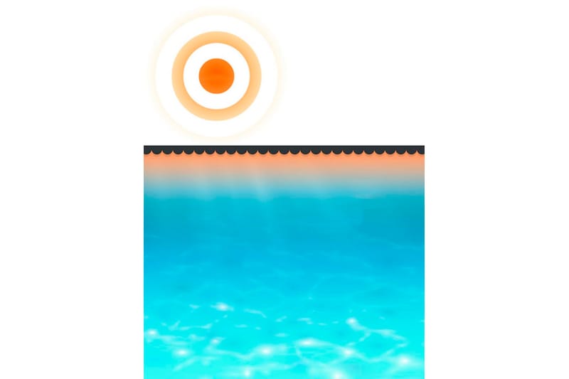 rektangulært poolovertræk 800x500 cm PE blå - Blå - Have - Udendørsbad - Pooltilbehør - Øvrigt pooltilbehør