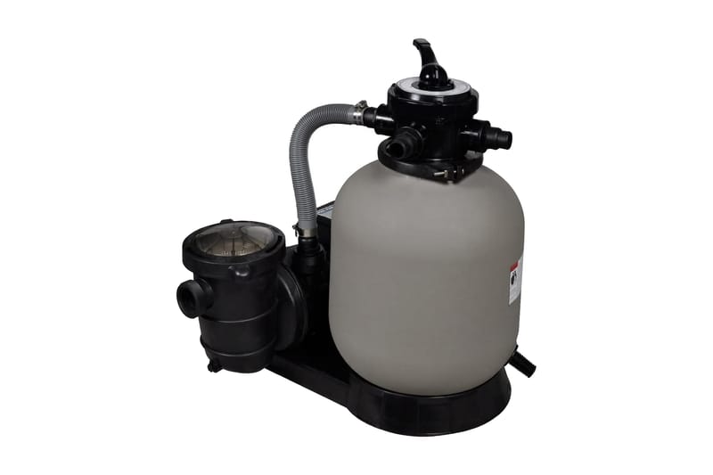 Sandfilterpumper 2 Stk. 600 W 17000 L/T - Grå - Have - Udendørsbad - Pooltilbehør - Øvrigt pooltilbehør