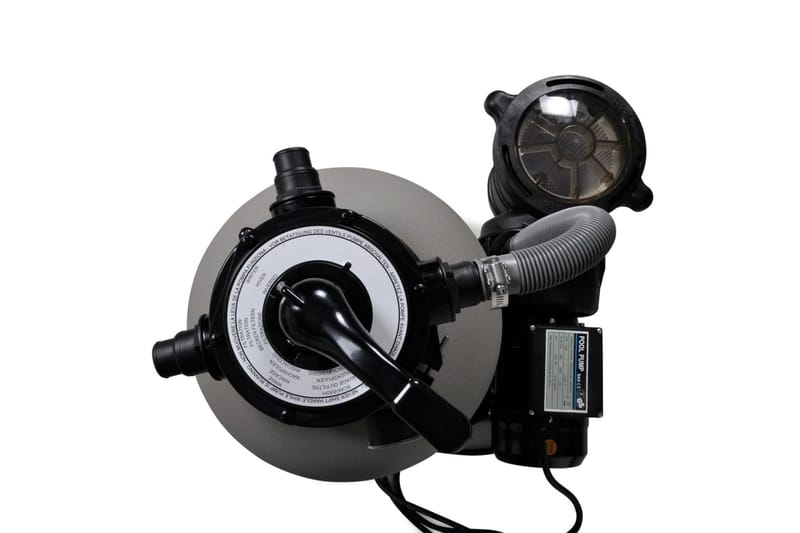 Sandfilterpumper 2 Stk. 600 W 17000 L/T - Grå - Have - Udendørsbad - Pooltilbehør - Øvrigt pooltilbehør