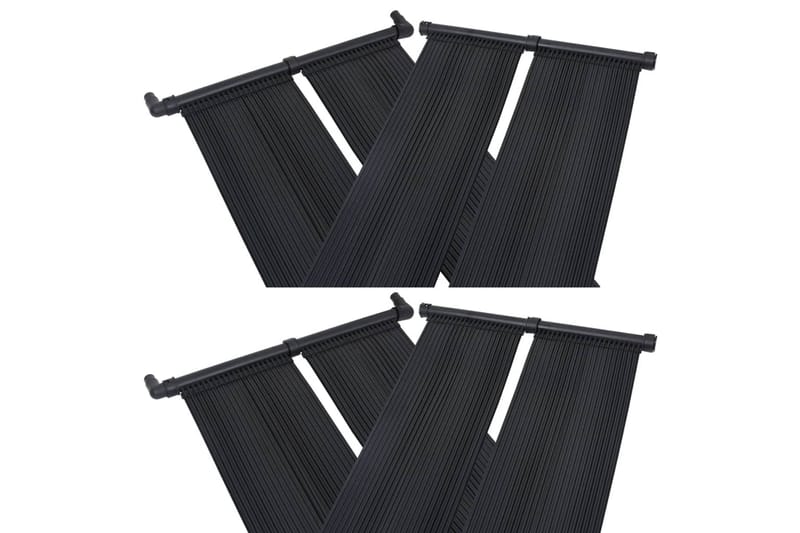 soldrevne varmepaneler til pool 4 stk. 80x310 cm - Have - Udendørsbad - Pooltilbehør - Øvrigt pooltilbehør