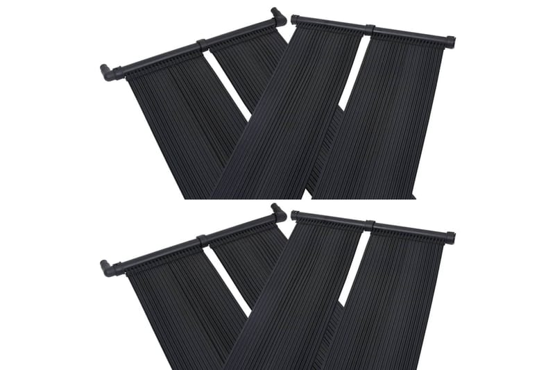 soldrevne varmepaneler til pool 4 stk. 80x310 cm - Poolvarmer - Øvrigt pooltilbehør - Poolvarmepumpe