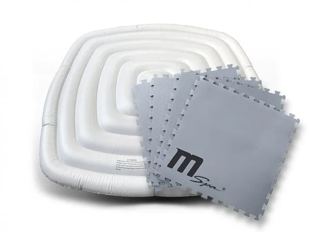 Energipakke MSpa Firkantet (isoleringsmåtte, isoleringslåg) 4 personer