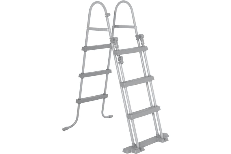 Flowclear sikkerhedsstige til pool 1,07 m Grå, Bestway