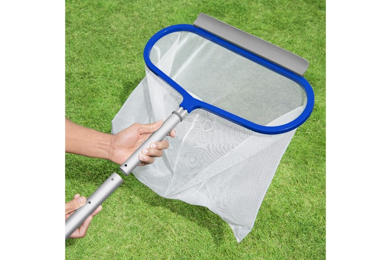 Flowclear AquaRake Deluxe Pool Leaf Skimmer Rund 3 cm Blå - Bestway - Have - Udendørsbad - Pooltilbehør - Pool net