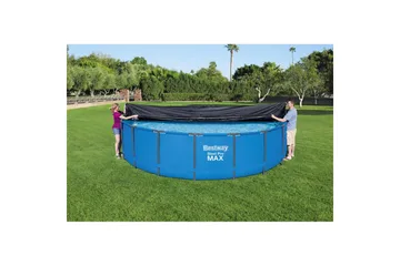 Pooldække Planet Pool Fast Set Ø 5,5 m - Ø 5,5 m - Have - Udendørsbad - Pooltilbehør - Poolbeskyttelse - Poolovertræk & poolcover