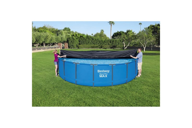 Pooldække Planet Pool Fast Set Ø 5,5 m - Ø 5,5 m - Have - Udendørsbad - Pooltilbehør - Poolbeskyttelse - Poolovertræk & poolcover