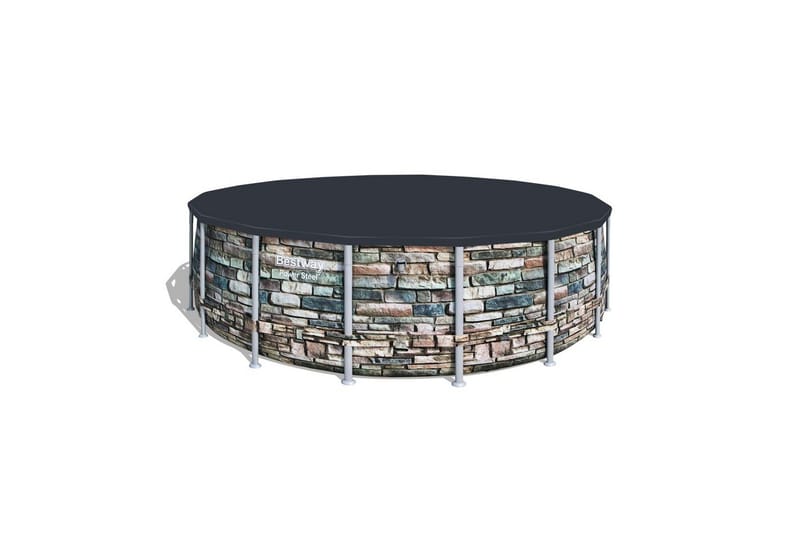 Pooldække Planet Pool Fast Set Ø 5,5 m - Ø 5,5 m - Have - Udendørsbad - Pooltilbehør - Poolbeskyttelse - Poolovertræk & poolcover