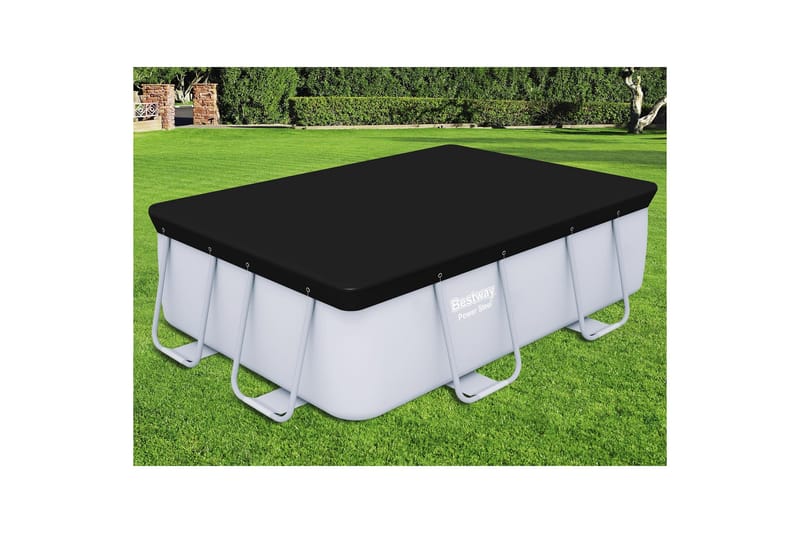 Poolovertræk Flowclear™ 2,82x1,96m Sort, Bestway