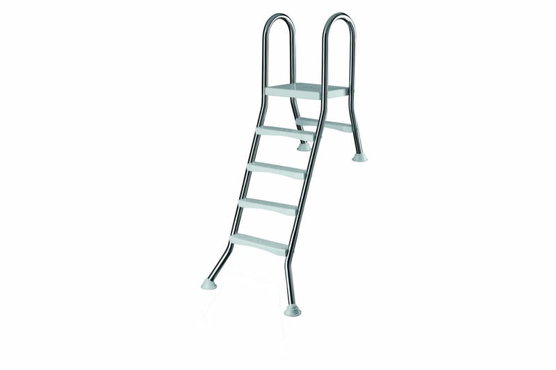 Rustfri Stige Delvis Nedgravet Pool, 4 + 1 trin