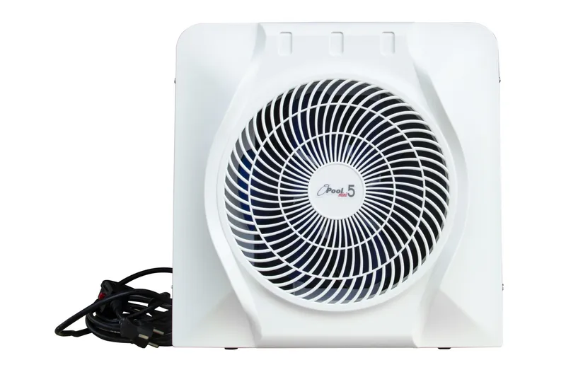 Poolvarmepumpe 5 kW til fritstående pool | Splash - Hvid - Hvid - Have - Udendørsbad - Pooltilbehør - Poolvarme - Poolvarmer