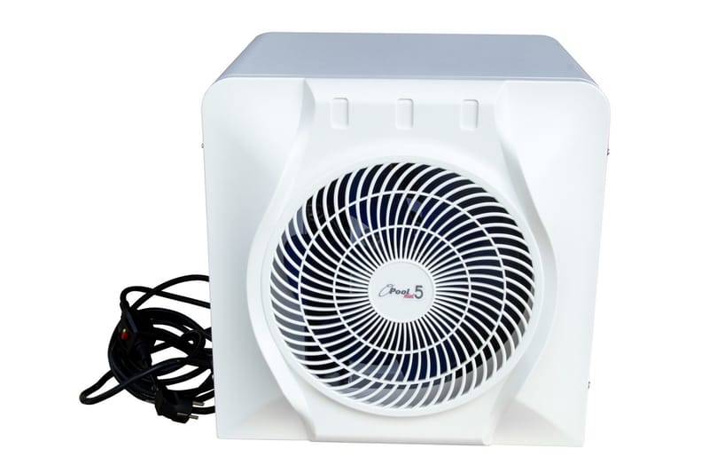 Poolvarmepumpe 5 kW til fritstående pool | Splash - Hvid - Hvid - Have - Udendørsbad - Pooltilbehør - Poolvarme - Poolvarmer