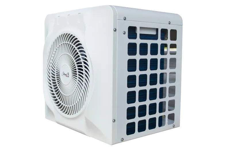 Poolvarmepumpe 5 kW til fritstående pool | Splash - Hvid, Hvid