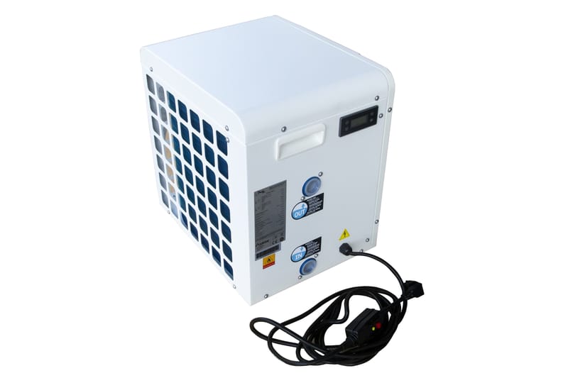 Poolvarmepumpe 5 kW til fritstående pool | Splash - Hvid - Hvid - Have - Udendørsbad - Pooltilbehør - Poolvarme - Poolvarmer