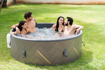 Spabad MSpa Mono Frame til 8 personer - Have - Udendørsbad - Spabade - Oppustelige Spa