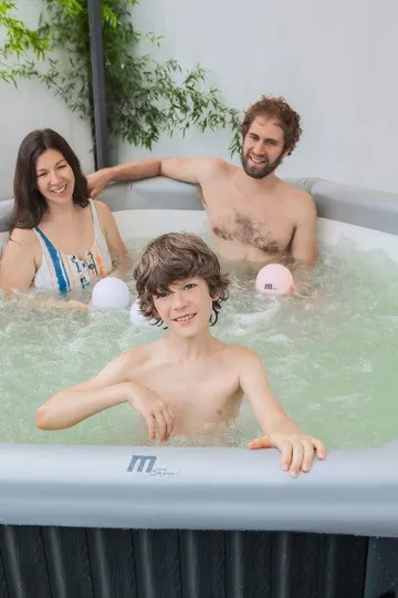 Spabad MSpa Tuscany Frame til 6 personer - Have - Udendørsbad - Spabade - Oppustelige Spa