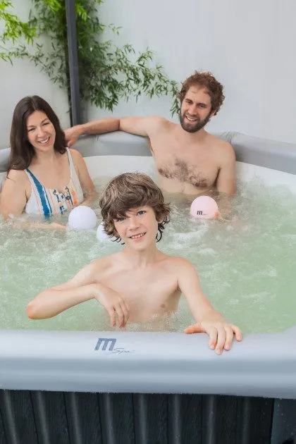 Spabad MSpa Tuscany Frame til 6 personer - Have - Udendørsbad - Spabade - Oppustelige Spa