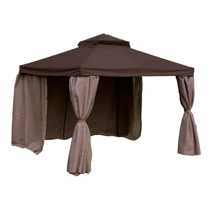 Gazebo HOME4YOU, brun