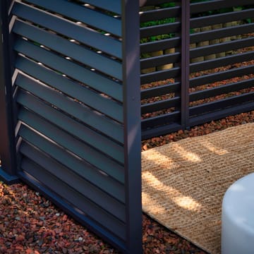 Lamellvæg til pavillon HOME4YOU Mirador-111 123,5 cm mørkegrå - Mørkegrå - Have - Udestue & fritidshus - Lysthus