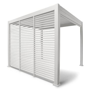 Lamellvæg til pavillon HOME4YOU Mirador-111 93 cm hvid - Hvid - Have - Udestue & fritidshus - Lysthus