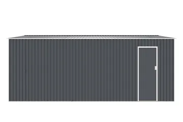 Förråd Eddison 20,5 m² Dark grey - Have - Udestue & fritidshus - Opbevaringsskur & haveskur - Redskabsskur